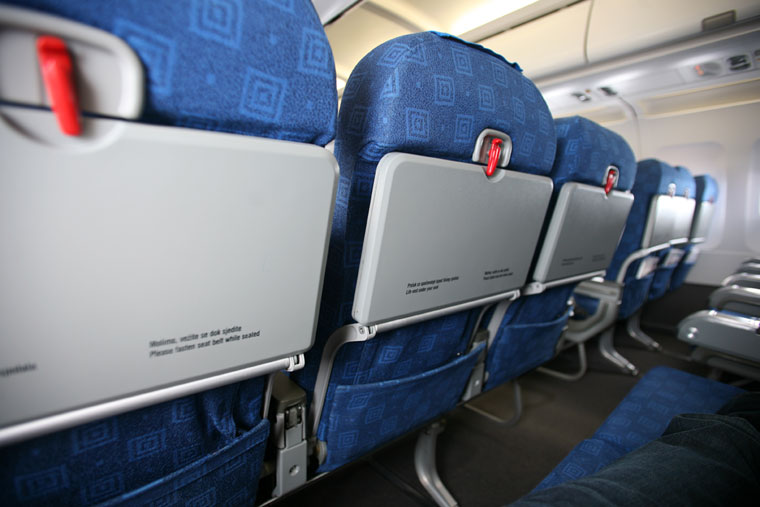 Airplane Seat Back